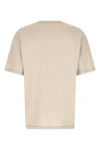 boxy cotton and linen blend t-shirt