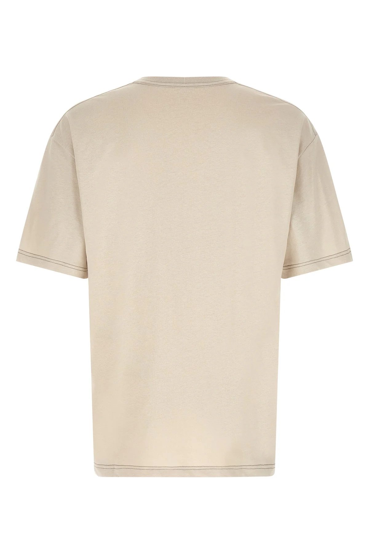 boxy cotton and linen blend t-shirt