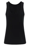 thea tank top in ribbed stretch cotton jersey