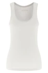 thea tank top in ribbed stretch cotton jersey