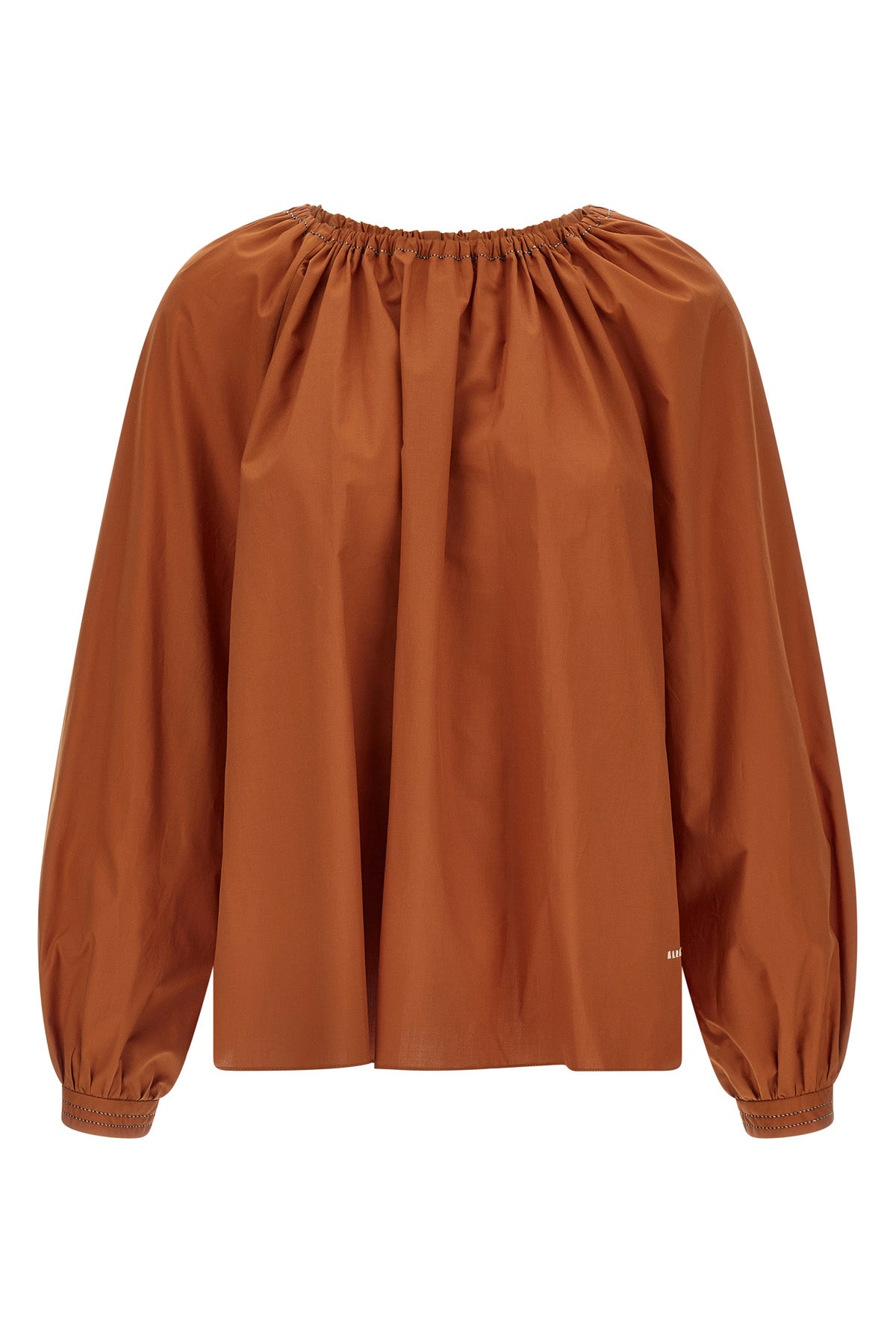 cotton poplin blouse
