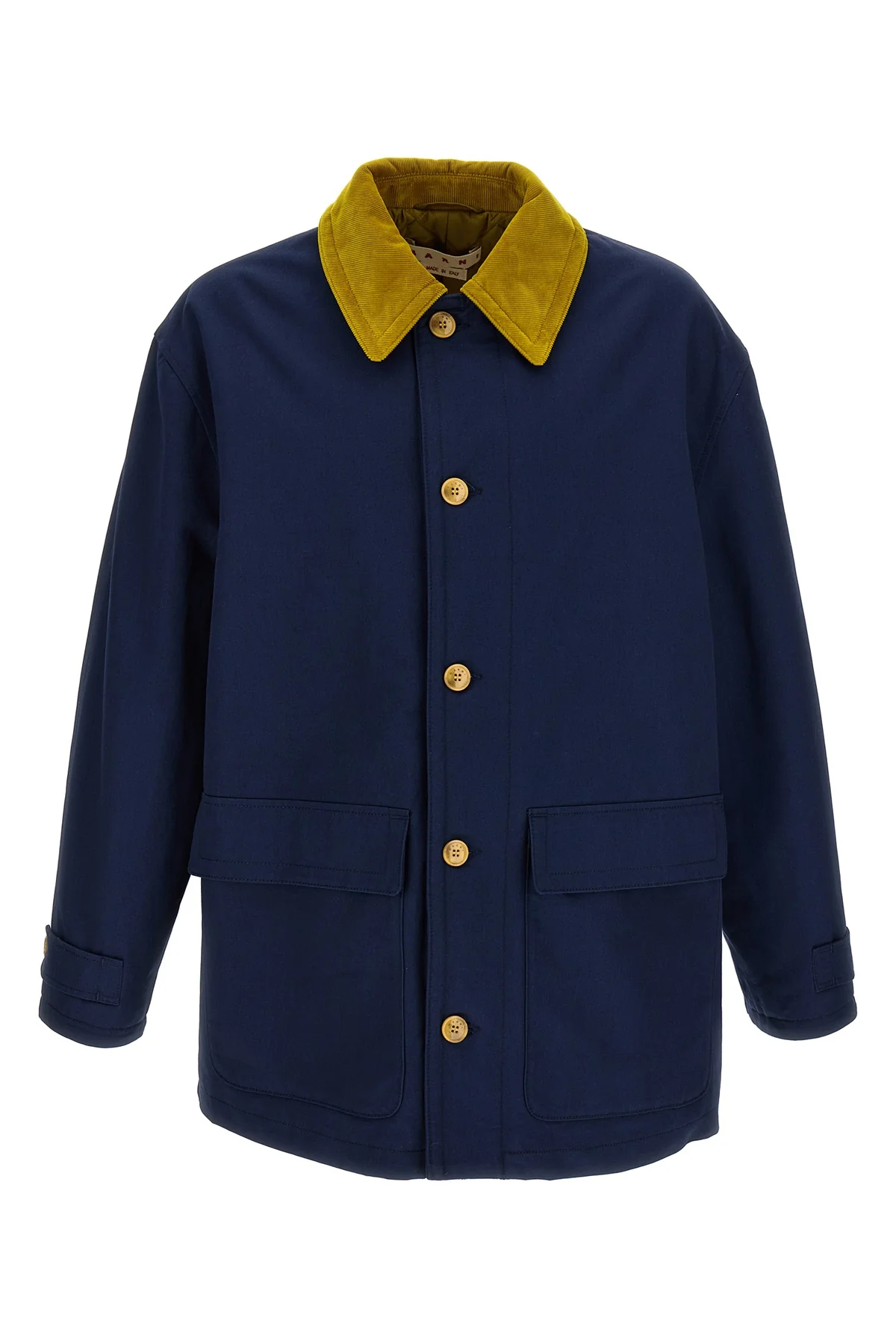 MARNI 50 lightly padded cotton gabardine parka