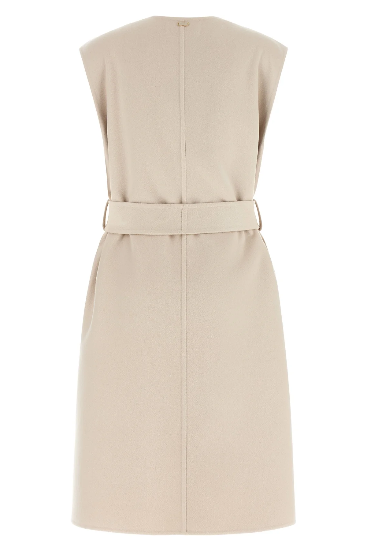 the agnona long vest defines a new concept of outerwear through a rigorous sarto