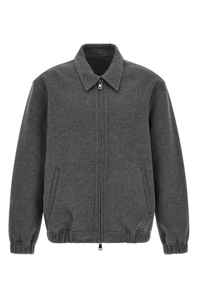 giorgio bratos jacket in laminated fabric