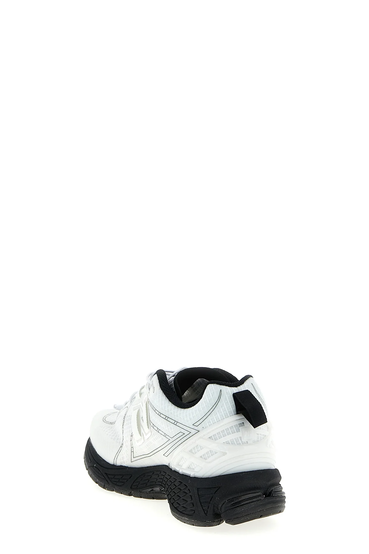 1906-r sneakers in technical fabric and mesh