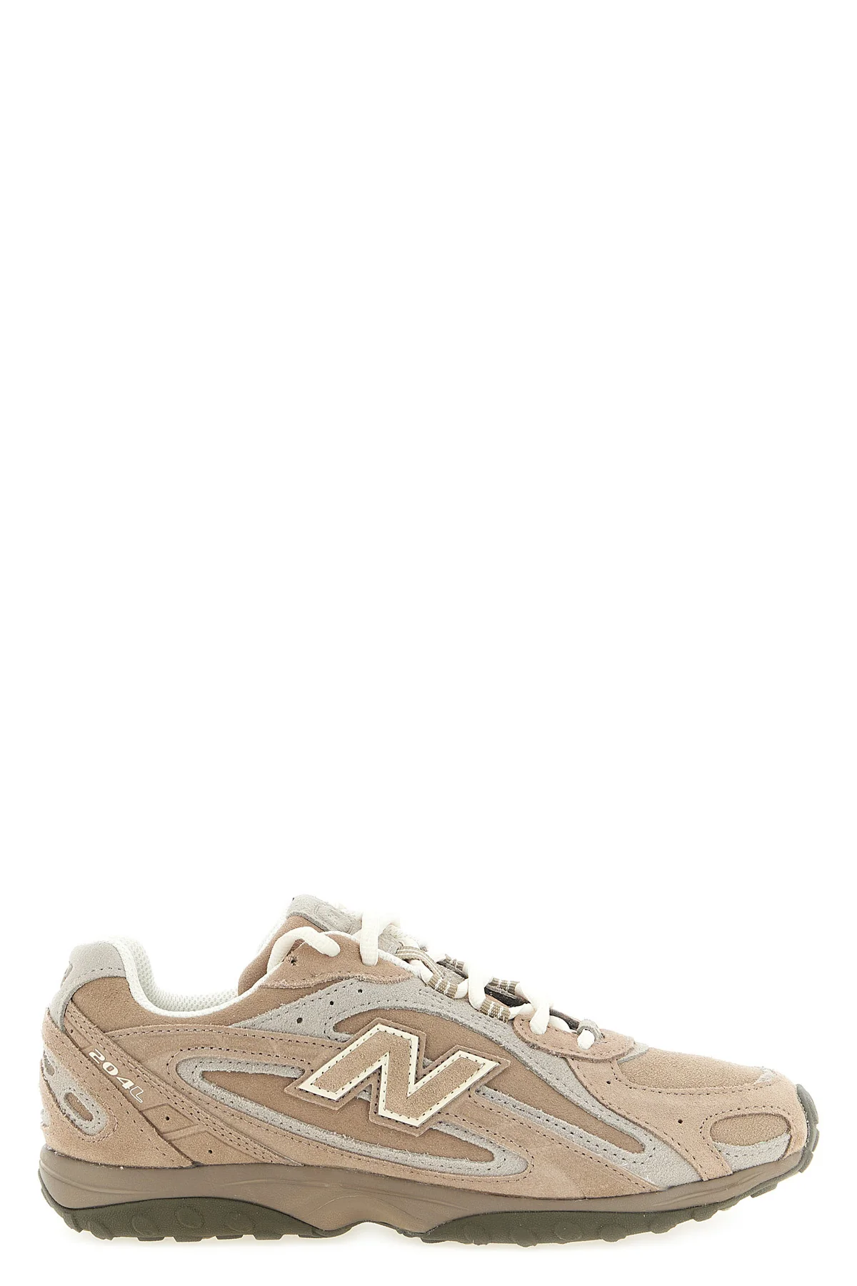 NEW BALANCE 4.5 the new balance 204l sneakers redefine sporty aesthetics through a low-top sil