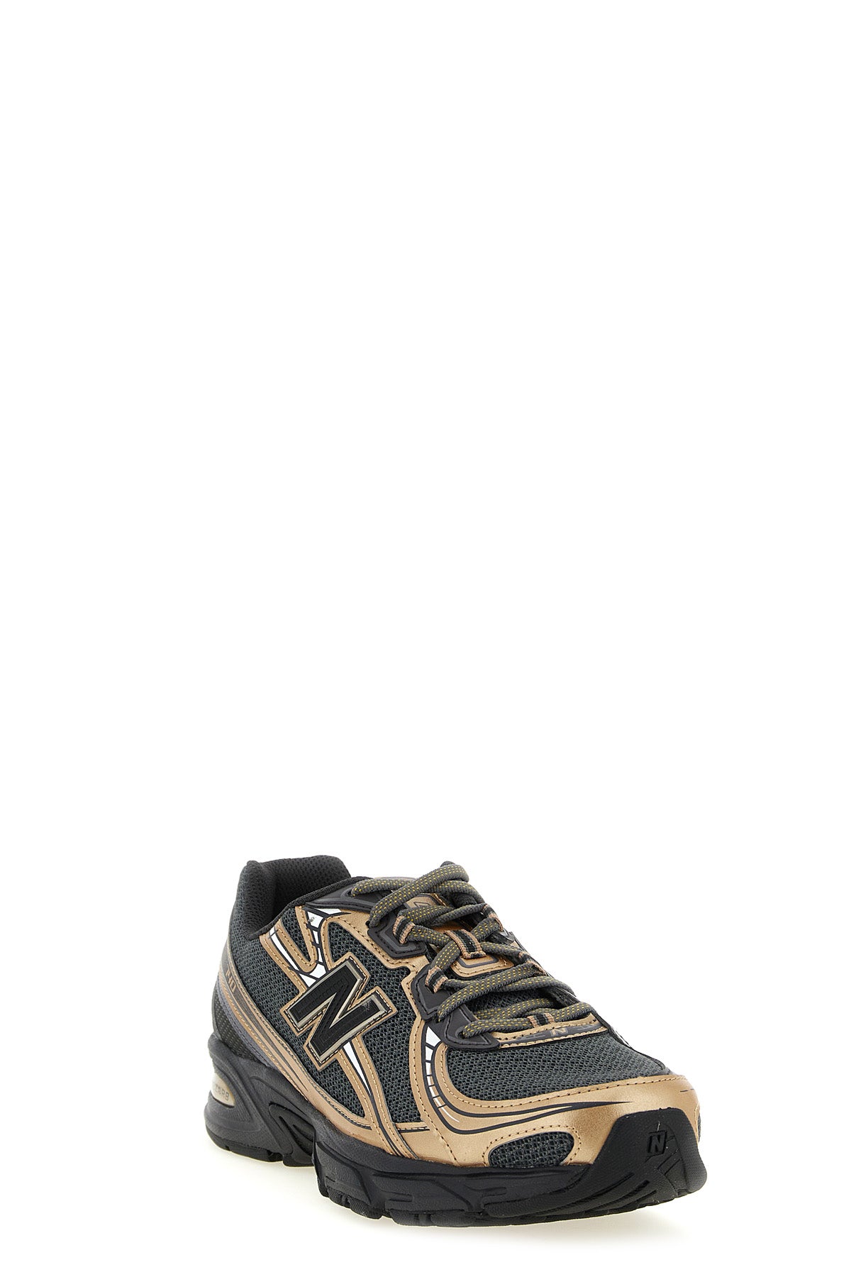 NEW BALANCE 4 740 open weave mesh sneakers