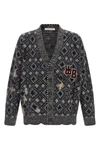 sibling hand-mended merino wool merino wool cardigan