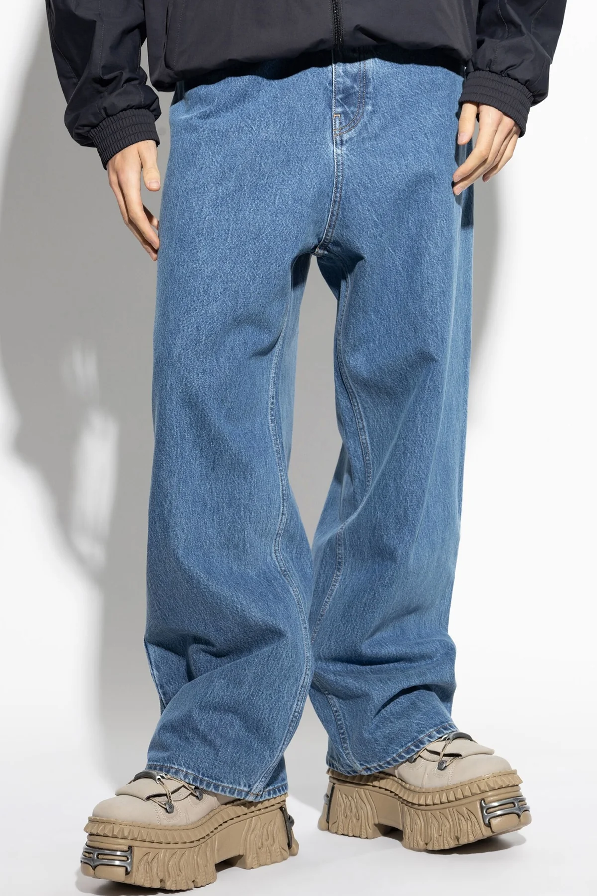 VETEMENTS 26 baggy denim cotton jeans