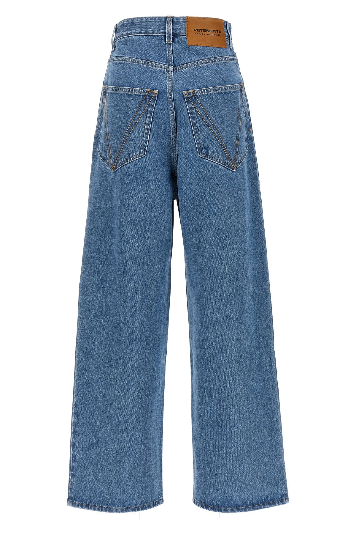 baggy denim cotton jeans