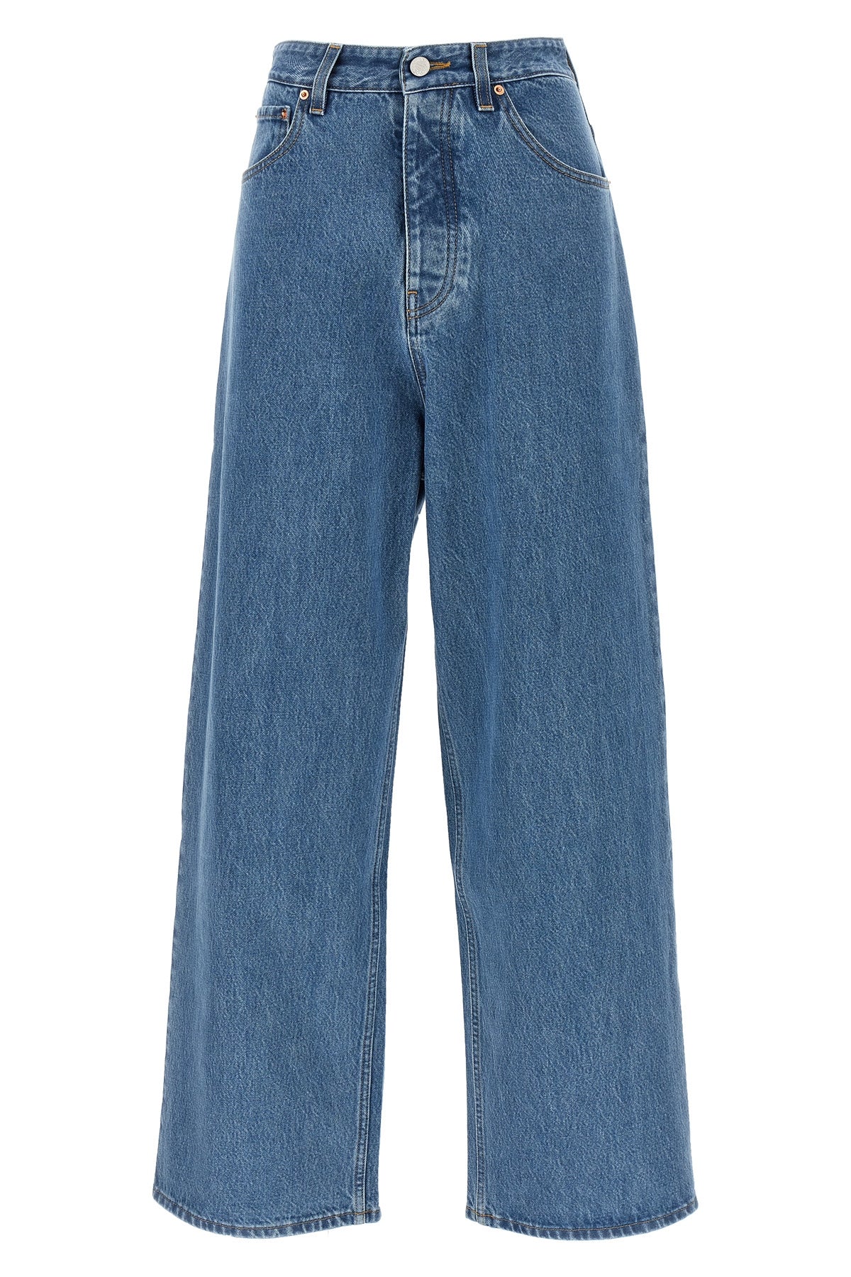 baggy denim cotton jeans