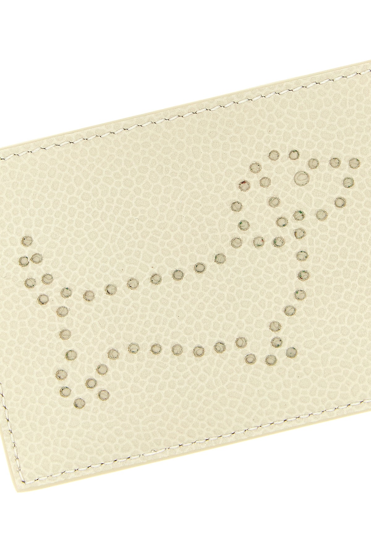 hammered leather card holder