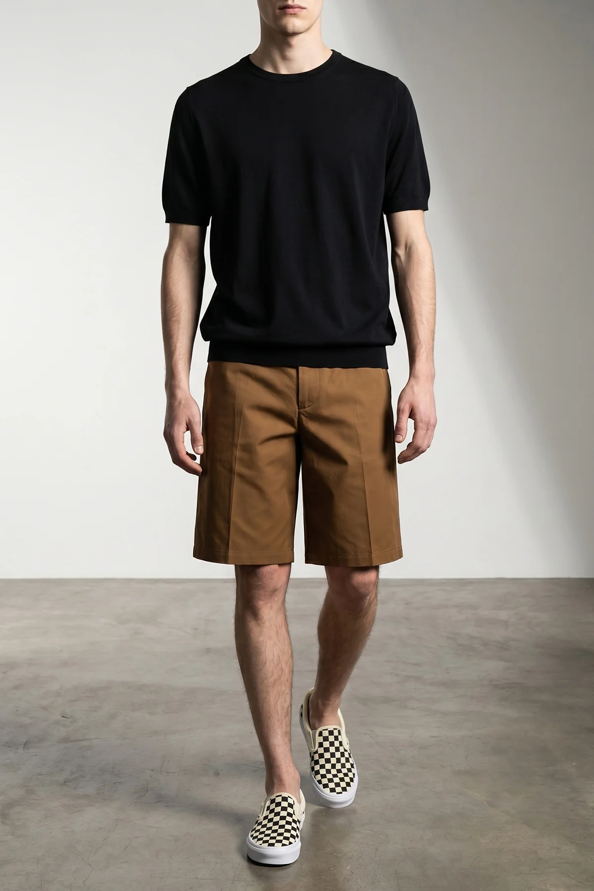 easy cotton bermuda shorts