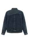 stone-washed cotton denim jacket
