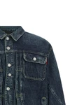 stone-washed cotton denim jacket