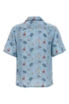 all-over hawaii vintage  print shirt