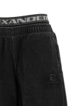 alexander wang denim pants redefine casual wear through a hybrid construction in