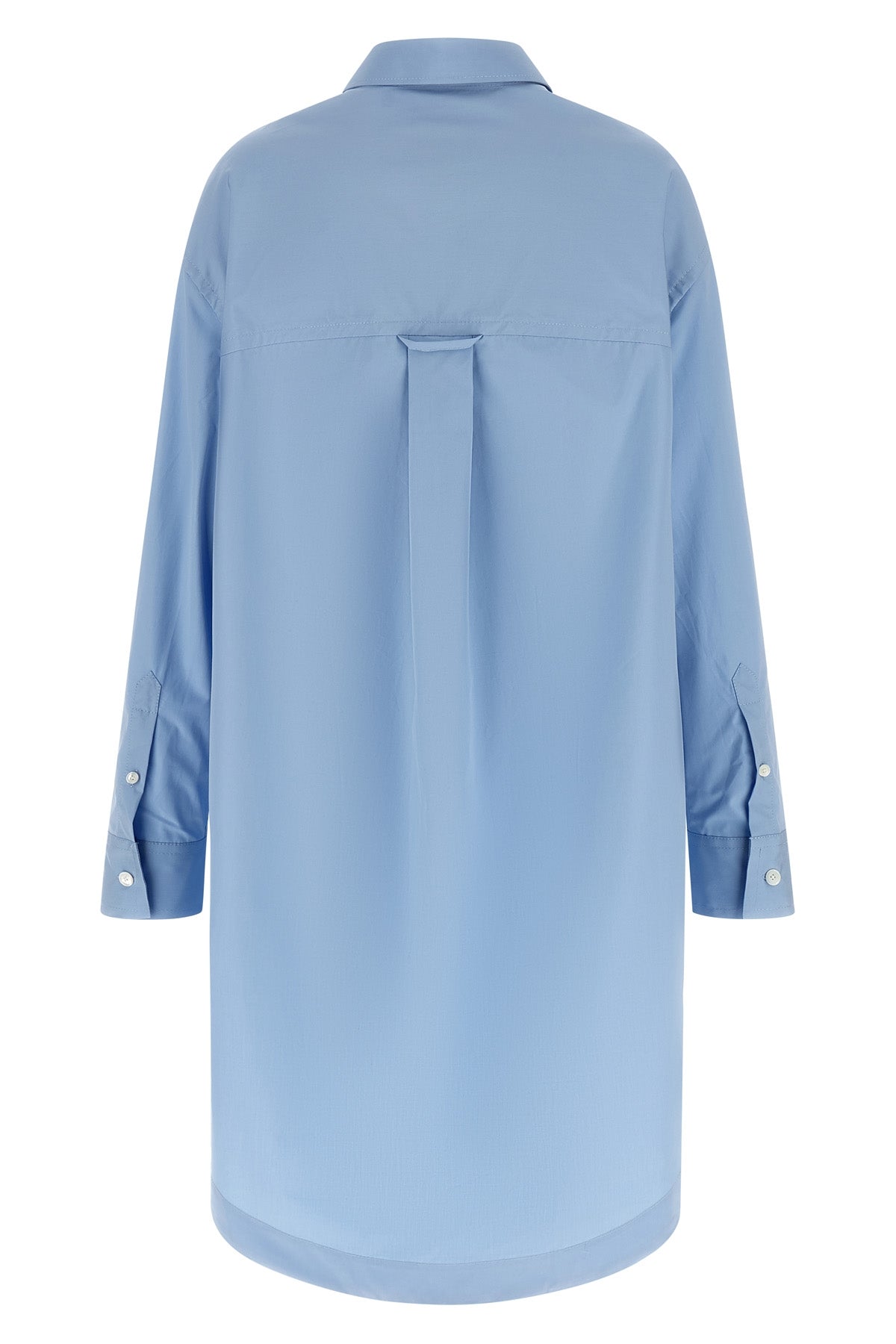 AMI PARIS XS midi dress in cotton poplin