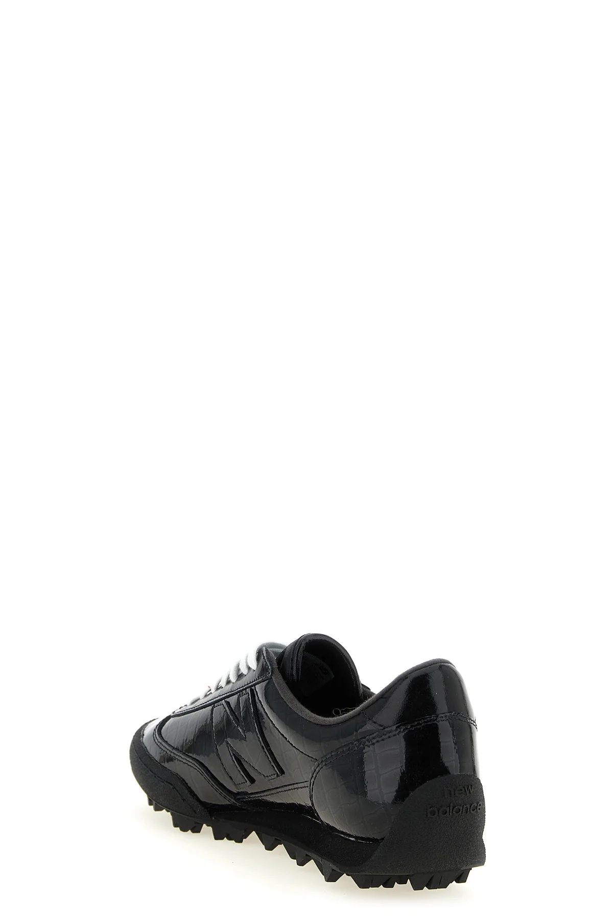 gator run patent leather sneakers