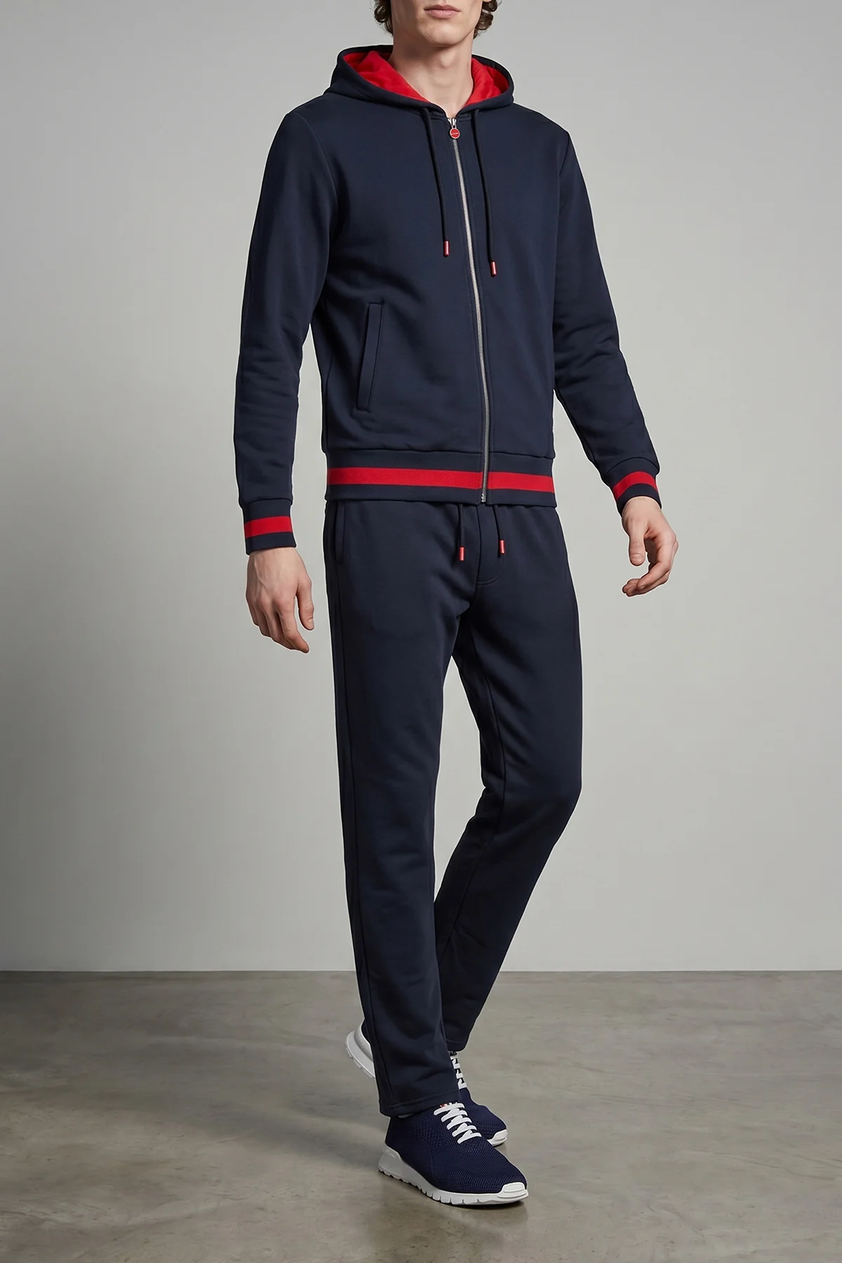 KITON XXL gauze cotton tracksuit
