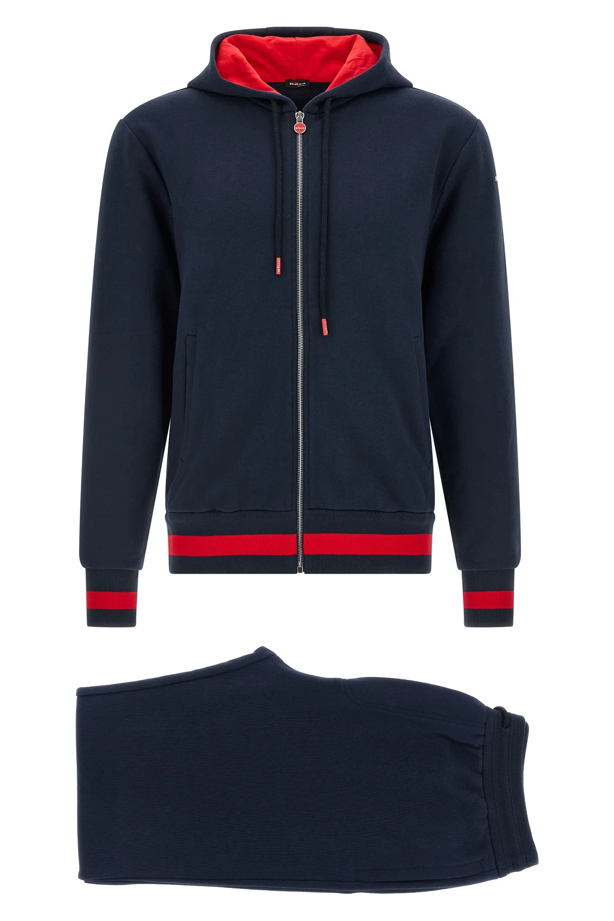 KITON XXL gauze cotton tracksuit