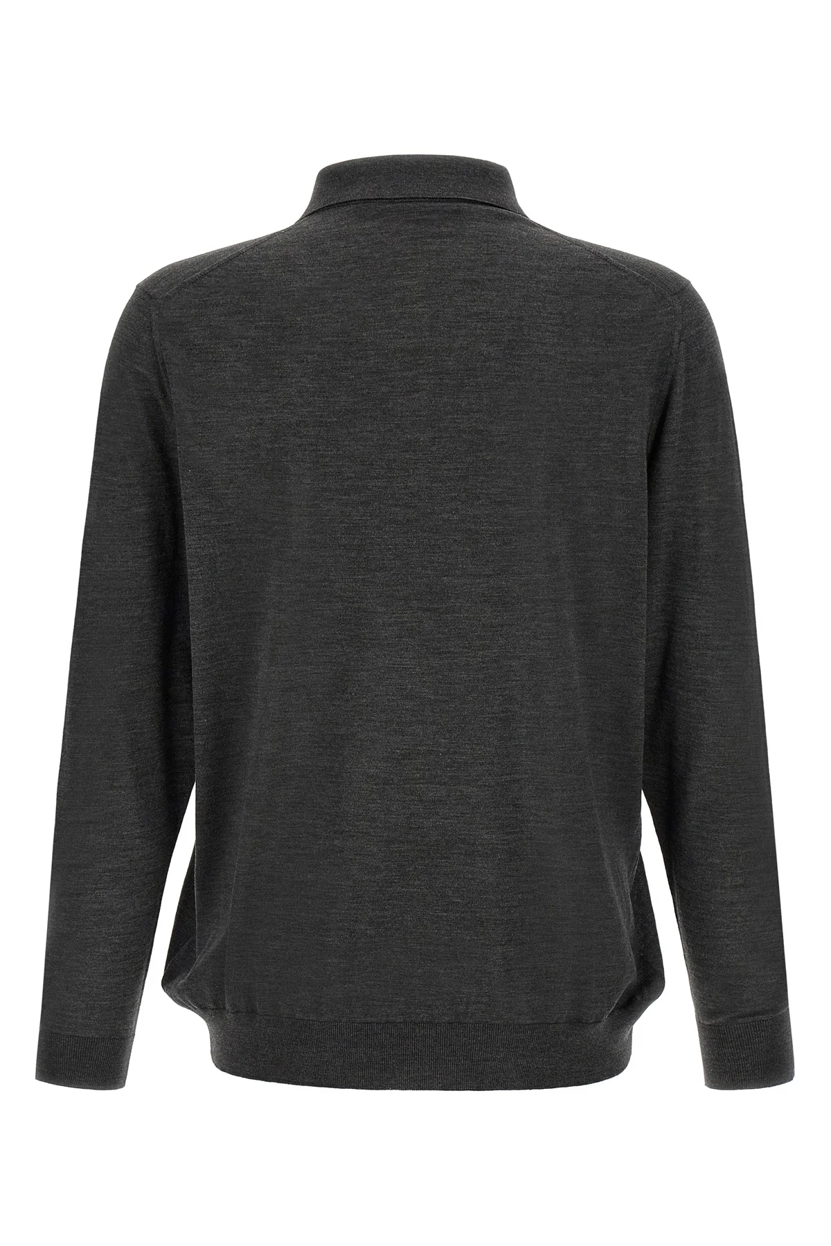 the kiton long-sleeved polo shirt