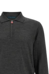 the kiton long-sleeved polo shirt