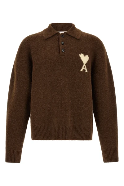 the ami paris polo shirt