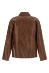 leather blouson