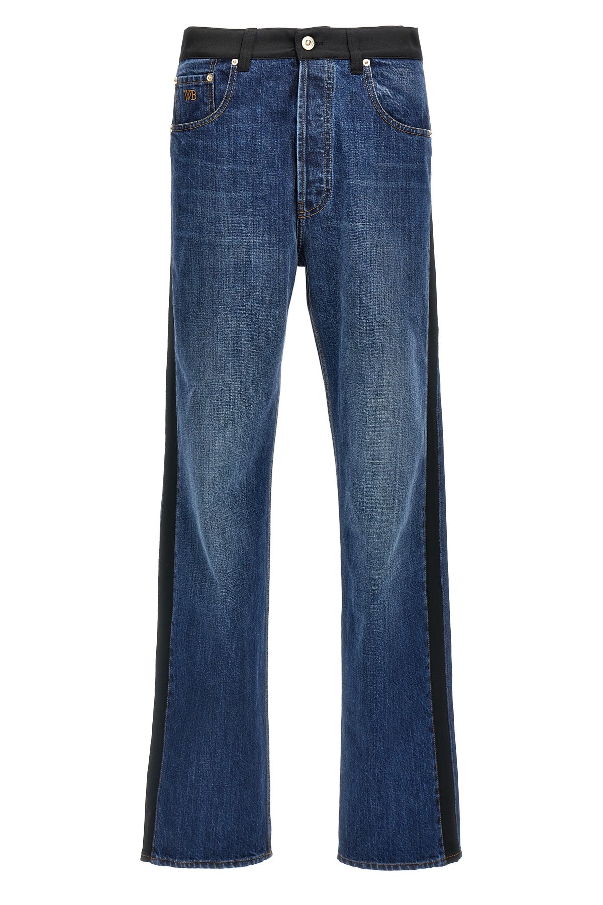echo denim delavé cotton denim jeans