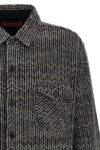 caperdoni wool blend shirt