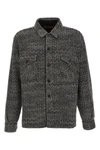 caperdoni wool blend shirt