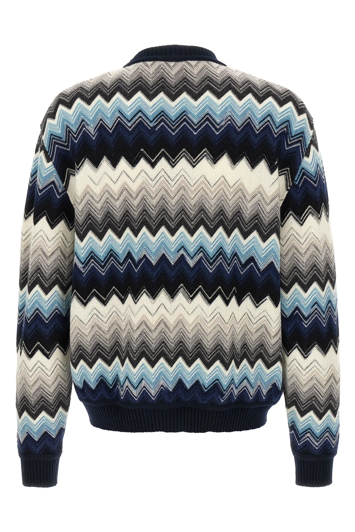 MISSONI 50 caperdoni crewneck sweater in wool blend