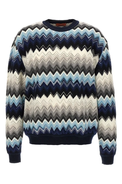 caperdoni crewneck sweater in wool blend