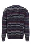 zigzag pattern wool sweater