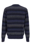 zigzag pattern wool sweater