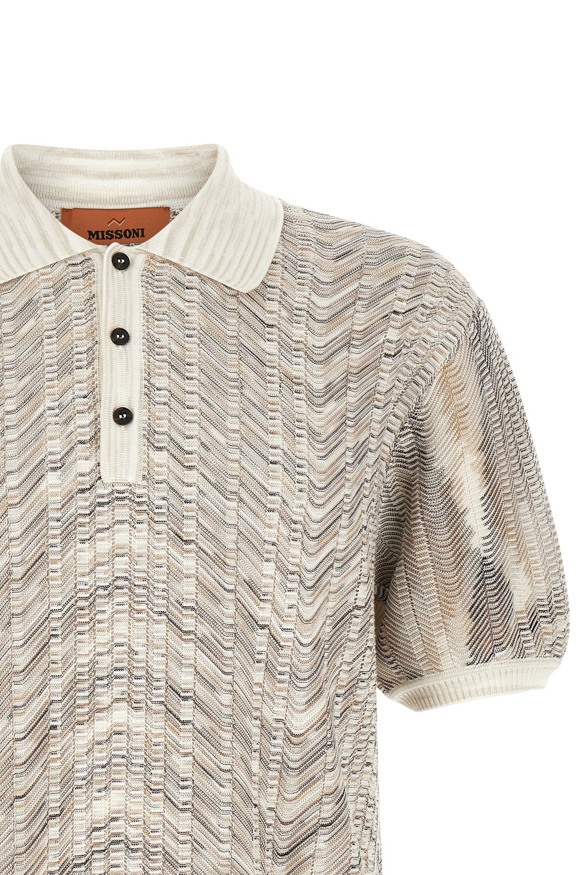 the missoni short-sleeved polo shirt