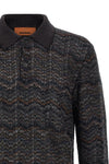 the missoni long-sleeved polo shirt in a fine cashmere blend