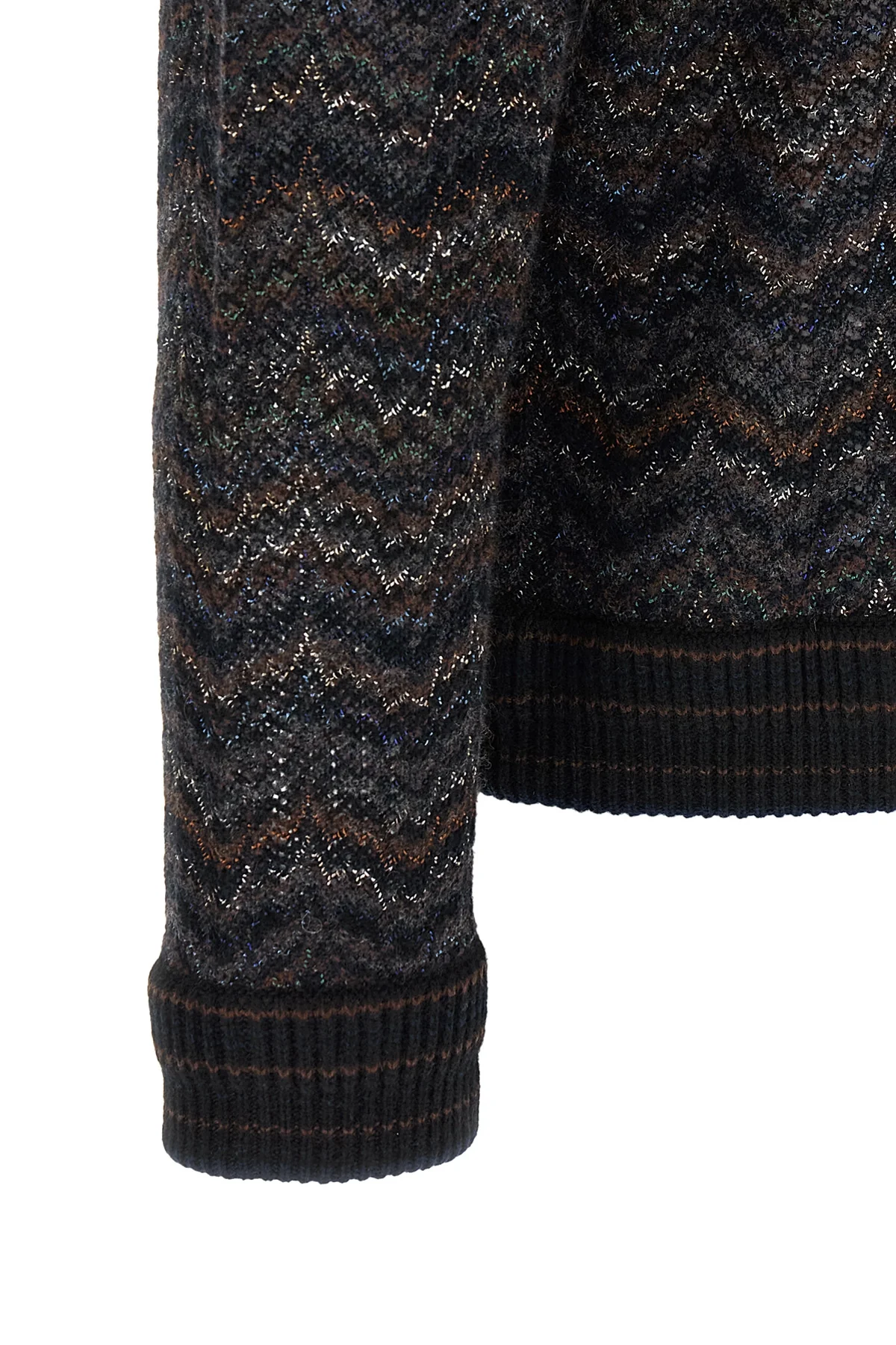 the missoni long-sleeved polo shirt in a fine cashmere blend