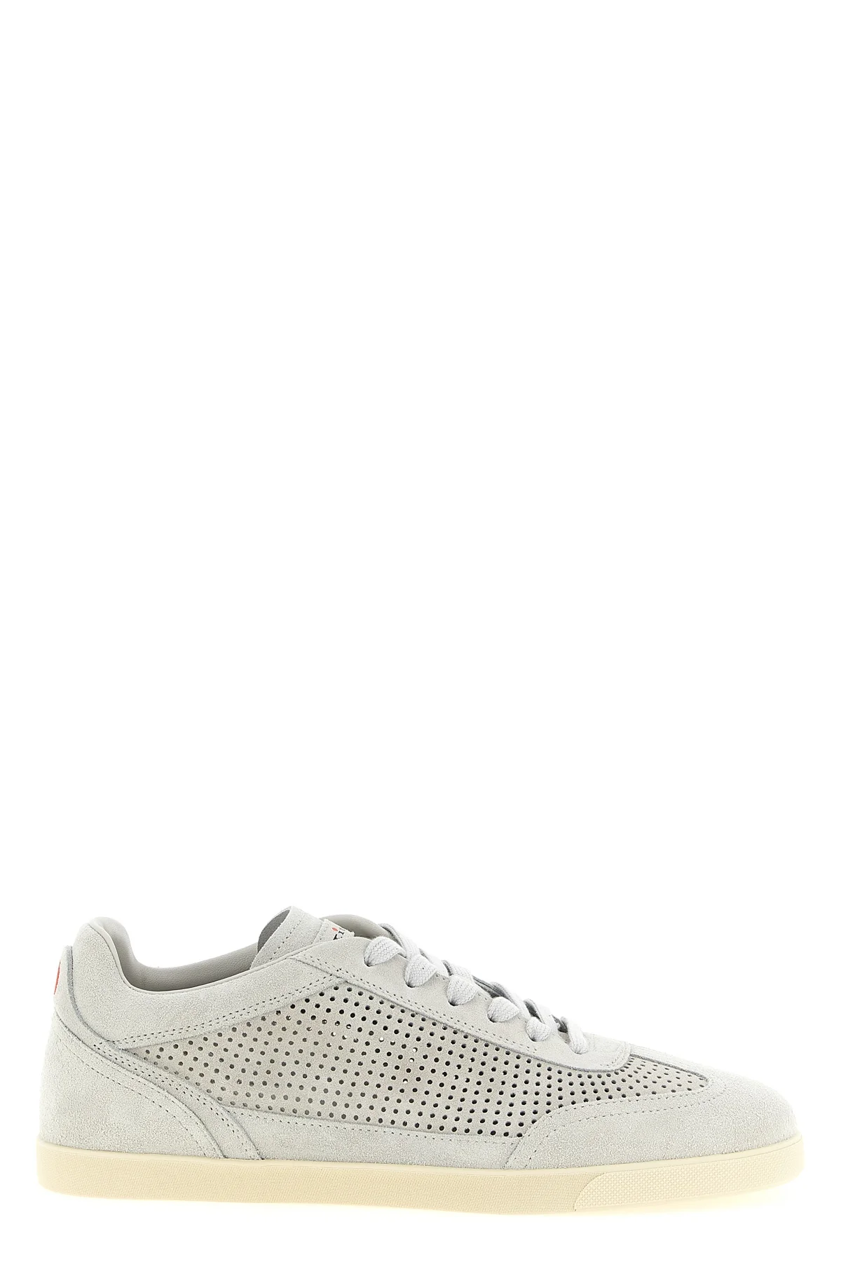 KITON 41 suede sneakers