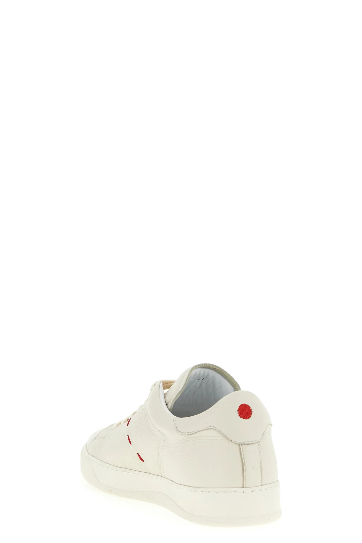 hammered leather sneakers