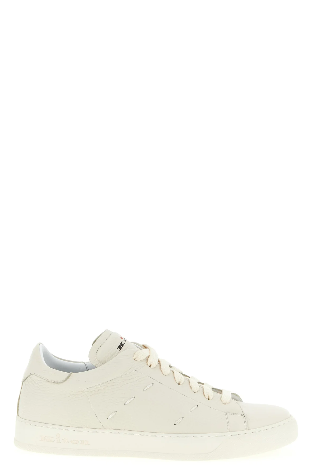 hammered leather sneakers
