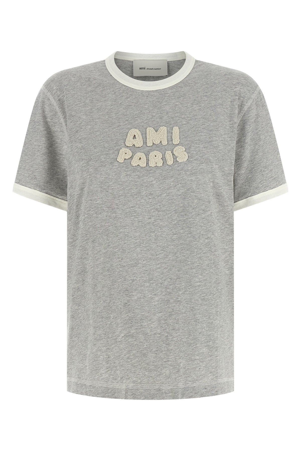 AMI PARIS L cotton crewneck t-shirt