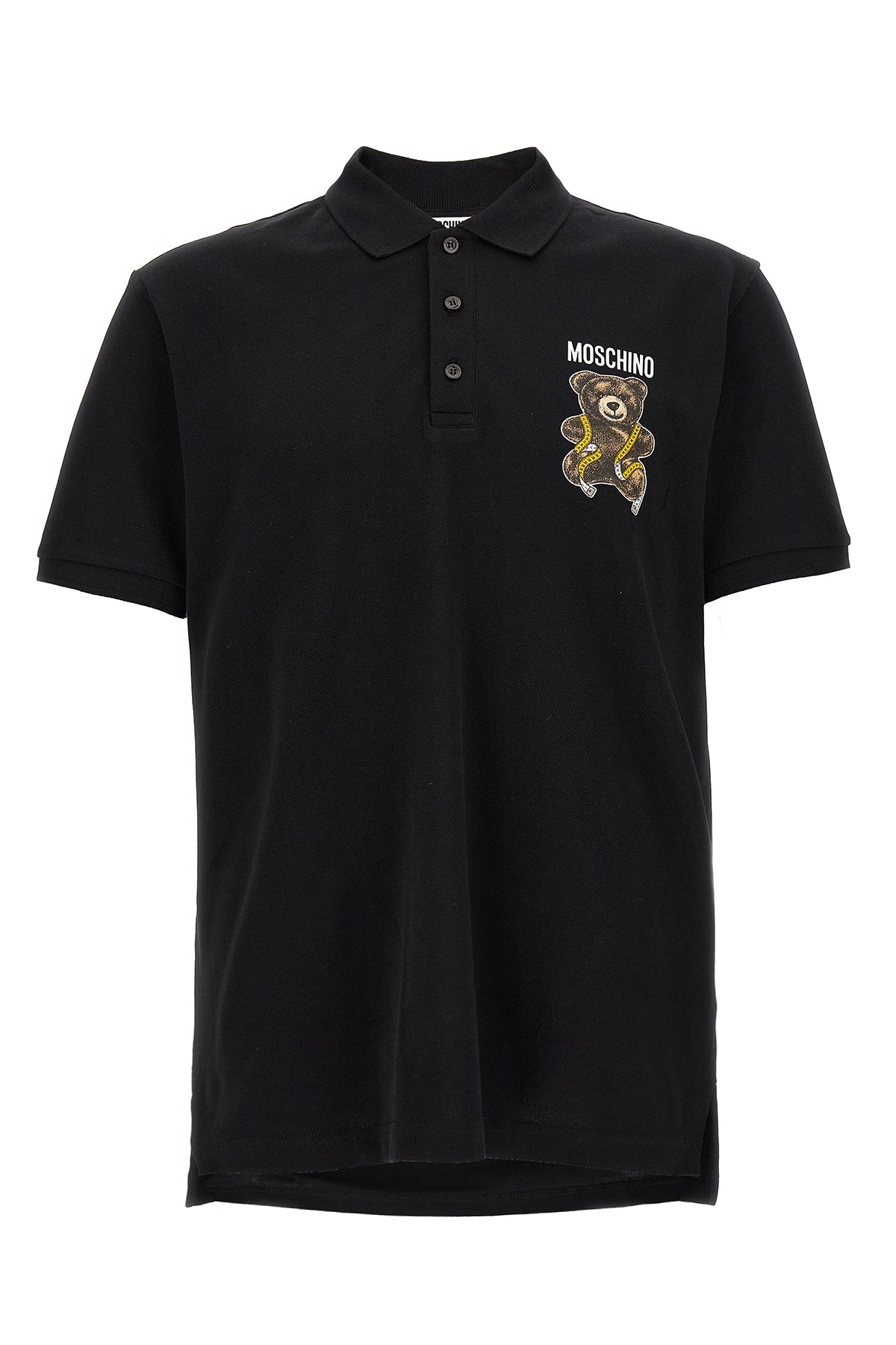 MOSCHINO 50 piqué cotton polo shirt