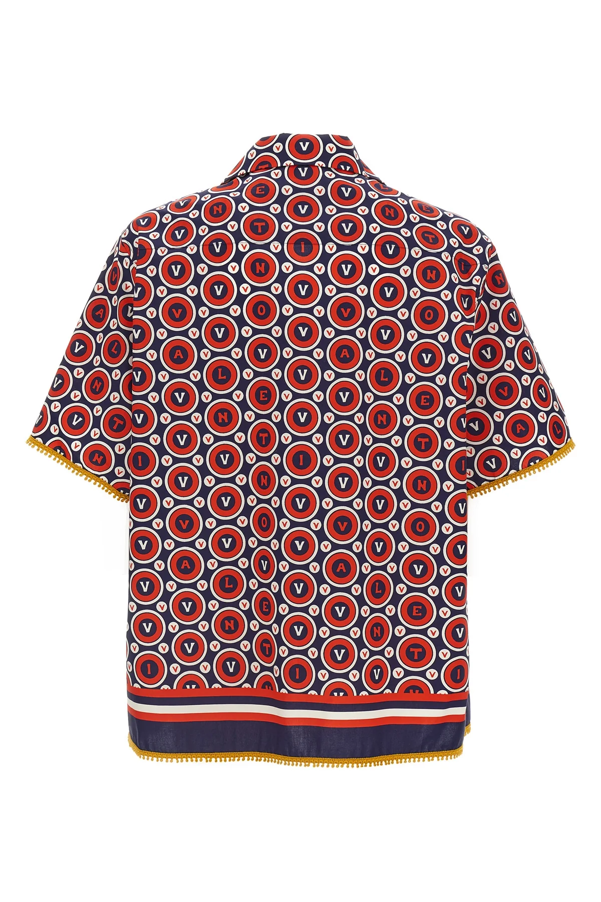 VALENTINO GARAVANI 46 bulles royales poplin printed shirt