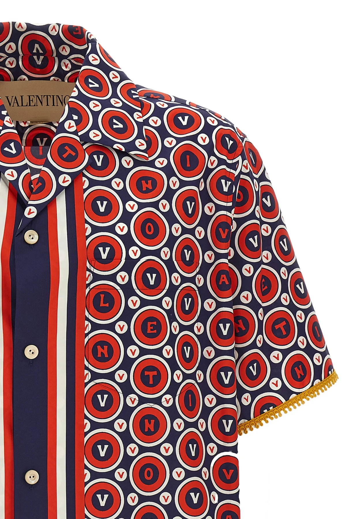 bulles royales poplin printed shirt