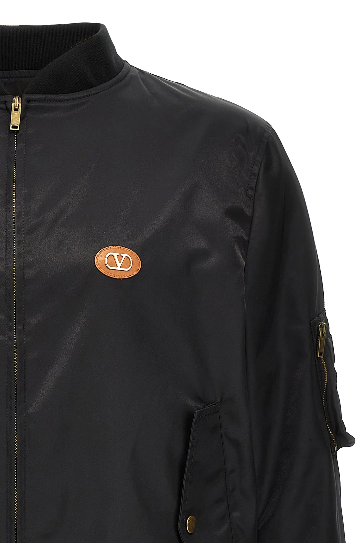bomber jacket in technical fabric