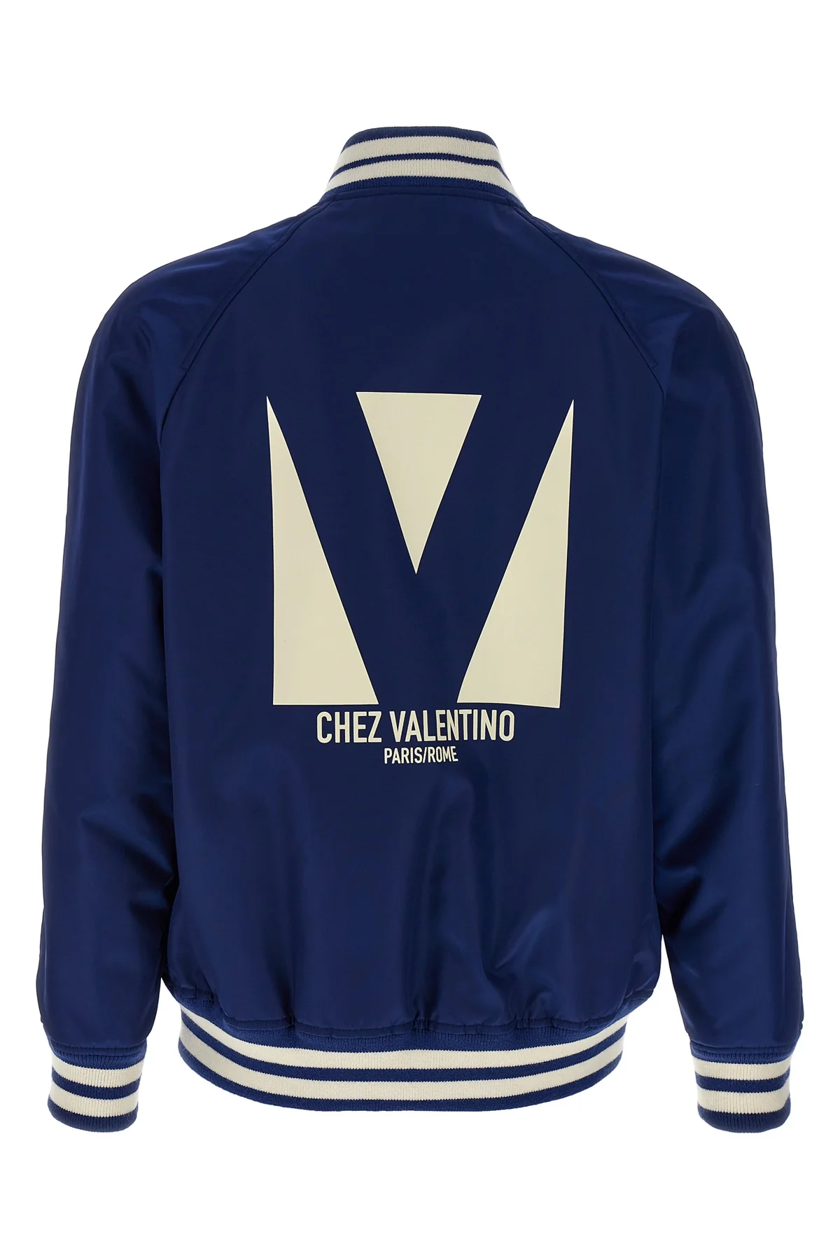 lightly padded nylon bomber jacket