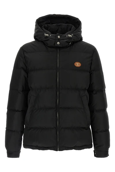 padded vlogo signature down jacket