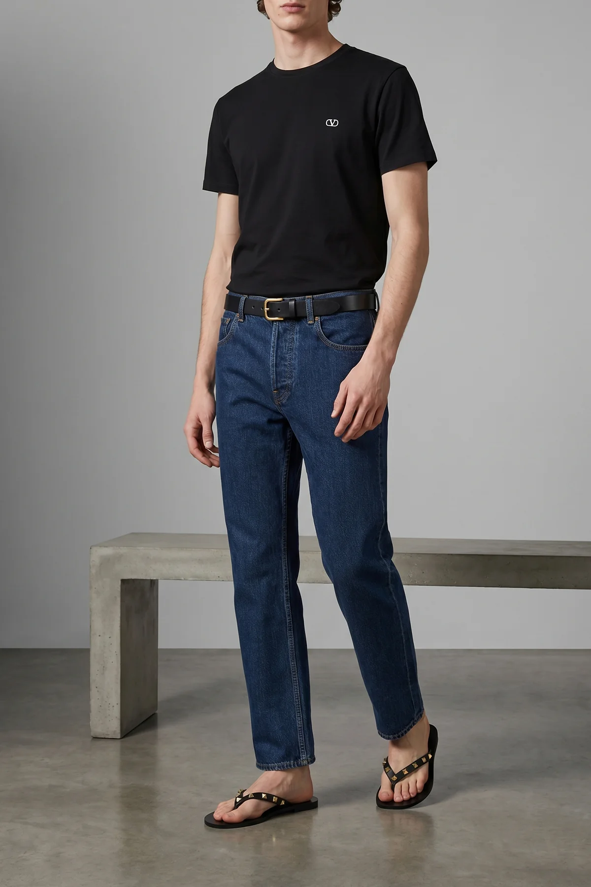 5-pocket cotton denim jeans
